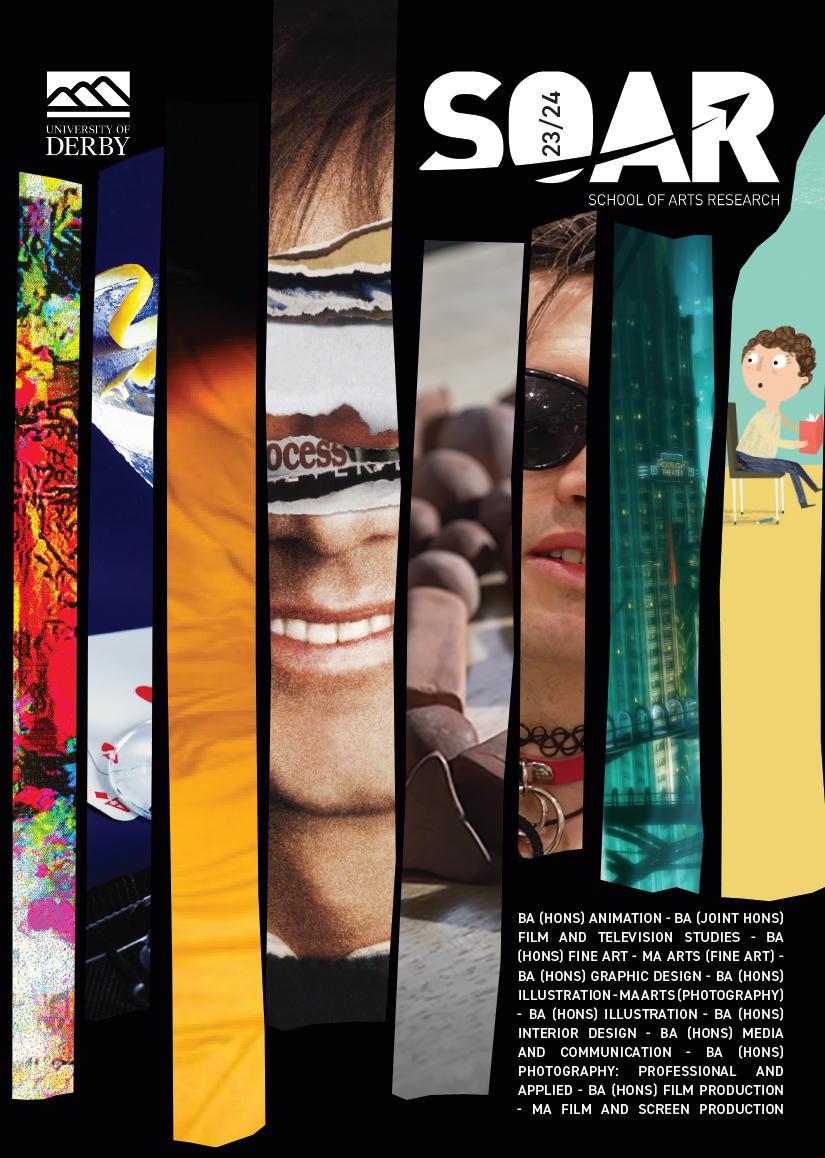 image of cover design from second issue of school of arts research journal